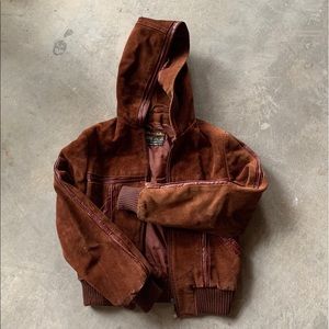 Vintage Leather & Suede jacket brown
